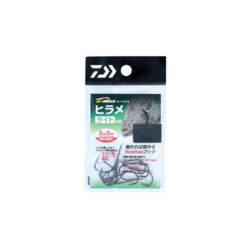 Daiwa 07346631 D-MAX Flounder Light SS No. 6, Pack of