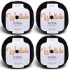 Wollidu Kira 100% Cotton for Knitting and Crocheting 4 x