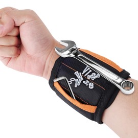 Magnetarmband für Werkzeuge, Heavy Duty Armband mit Starkem Magnet für Schrauben Nägel Hardware Personalisierte Papa-Vatertagsgeschenke zum Geburtstag