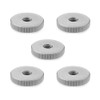 Ganter Normelemente Flat knurled nuts, knurled nuts (low shape), DIN
