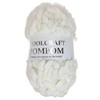 Woolcraft/Jarol POM POM Knitting Yarn/Wool - 200g (Cream - 01)