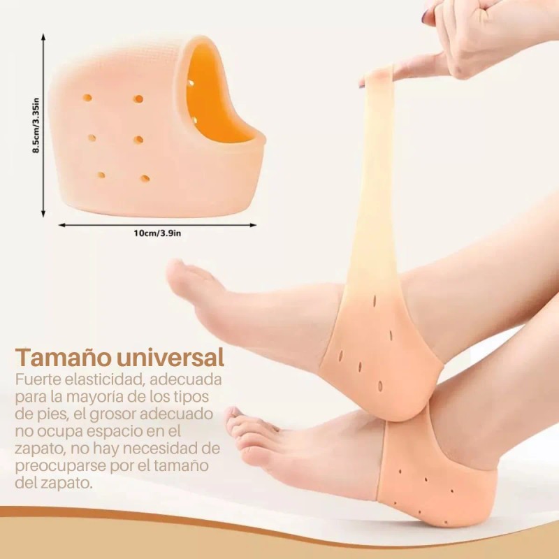 Plantilla Protector Silicon Talon Golpes Callos Pies Protege