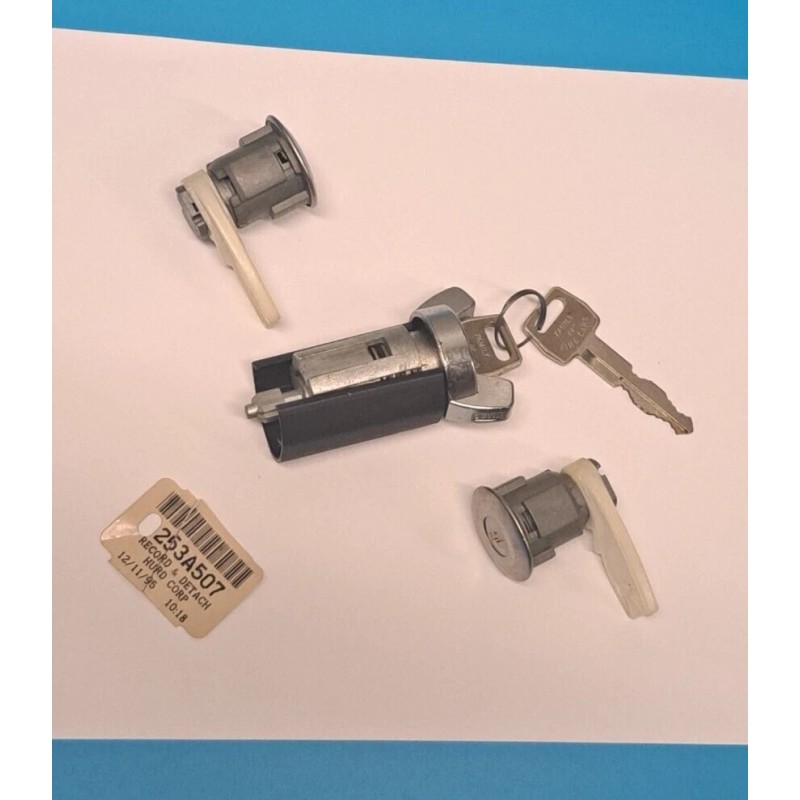 FORD Truck Ignition Switch Cylinder and 2 Door Lock Cylinder