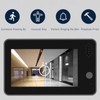 Digital Door Viewer 1080P WiFi Connection 4.3in HD Screen Smart