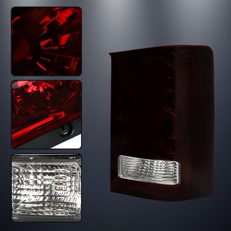 WEISIGAO Tail Lights Assembly Compatible with Honda Pilot 2009 2010