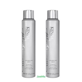 Kenra Platinum Silkening Mist Brilliant Shine Spray, 5.3oz. (2PACK)