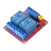2PCS DC 12V 2 Channel Relay Module with Isolated Optocoupler