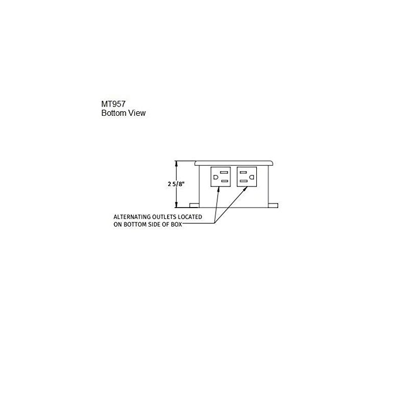 Mountain Plumbing Round "Deluxe" Flush Waste Disposer, Brushed Nickel