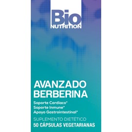 Bio Nutrition Advanced Berberine 50 Vegetarian Capsules | 1,200 Milligram Berberine | Immune System | Healthy GI