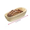 Westmark 3204227B Proofing Basket Set of 2 Oval and Cover