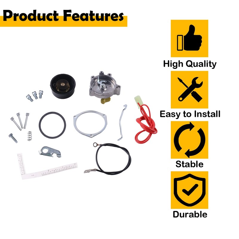ELSOON 45-223 45223 Electric Choke Conversion Kit Compatible with Holley