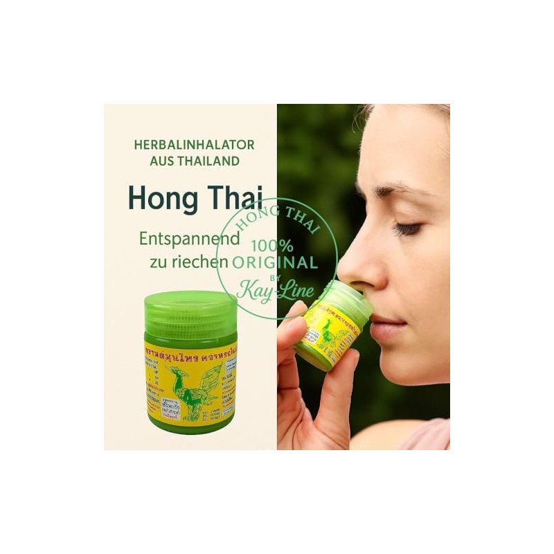 Hong Thai Fragrance Tin - Naturally Refresh with Thai Herbs