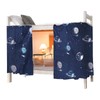 OhMill Students Dormitory Bunk Bed Curtain Drapery Lightproof Dustproof Canopy