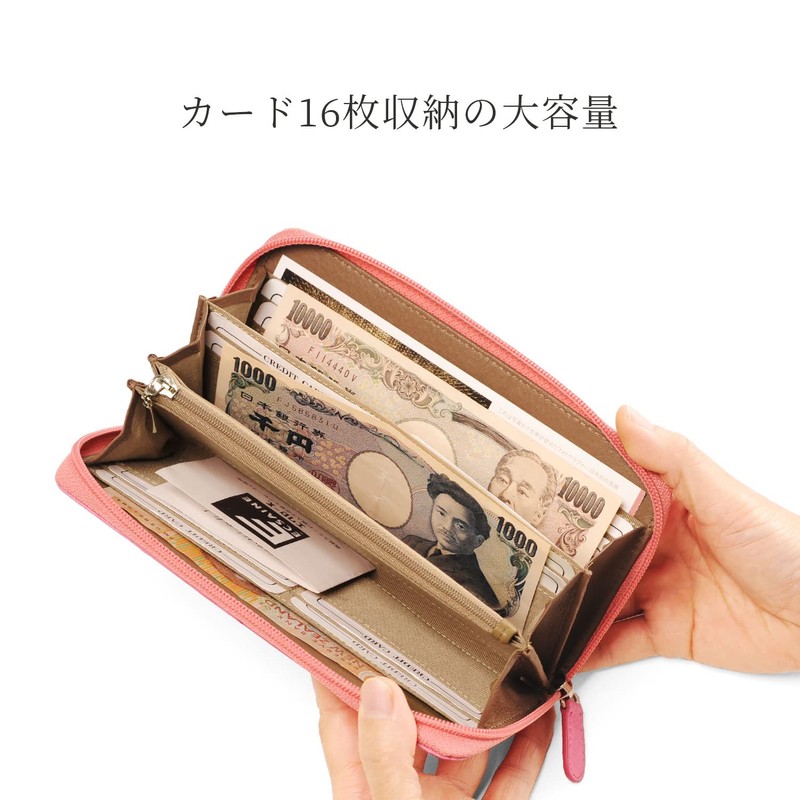 Sankyo Shokai Wallet, Women's, Men's, Ostrich Leather, Genuine Leather, Half