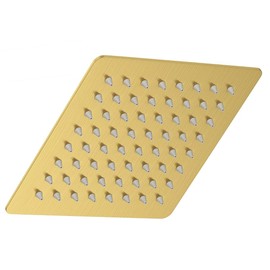 Shower System Shower Head (Brushed Gold)