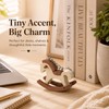 Cartoon Rocking Horse Figurine for Desk Decor – 3D Printed