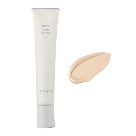 Attenir Glow Skin Filter, Beige (SPF35 PA+++ / 1.1 oz (30 g), Sunscreen, Beauty Serum, Makeup Foundation / Cream Type (Pores, Moisturizing, Tone Up, Uneven Color Coverage)