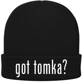 got tomka? - Soft Adult Beanie Cap, Black, One Size