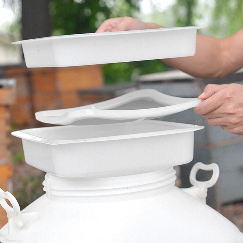 Double Layer Food Grade Honey Strainer Filter Sieve Beekeeping Equipment