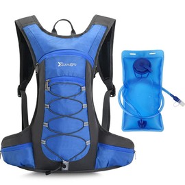 Croogo Breathable Biking Backpack Lightweight for Outdoor Sports Travelling Mountaineering Bag Hydration Pack,Royal Blue-OT05