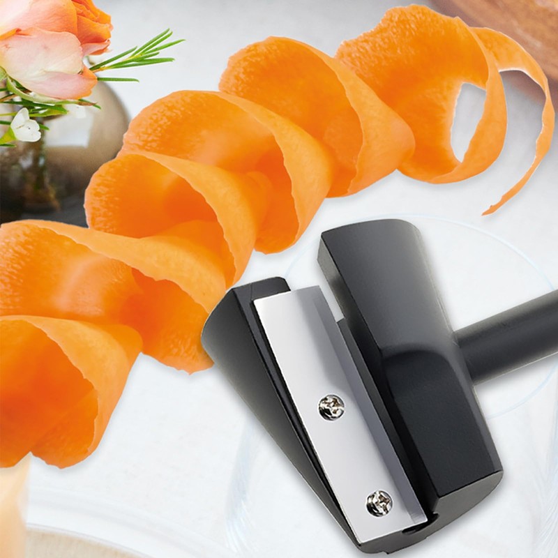 Carrot Curler and Peeler, Vegetable Spiral Cutter,Fruit Carving Tools,Kitchen Creative