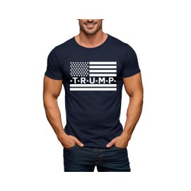 Patriotic Flag Shirt, Unique Gift for him Her, Freedom Shirt, American Eagle, USA Shirt, Mothers Fathers Day Christmas Gift (XL, Navy)