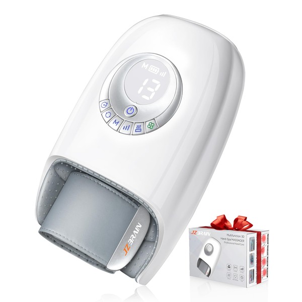 JZBRAIN Hand Massager with Heat and Compression : Hand and