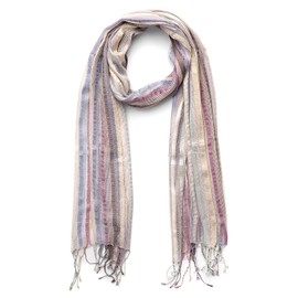 Feelgoodz Womens Nyla Modal Scarf, Lavender - 22 in x 72 in