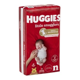 Huggies Little Snugglers Diaper, Newborn (CS/124)