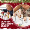 Cinnvoice 16 Pcs Ceramic Christmas Nutcracker Bulk DIY Painting Kit