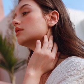 Lotus Ring Sterling Silver Lotus Flower Ring Lotus Mother's Day Jewellery for Women Mum