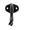 The Bridge Collection Cast Iron Whale Tail Wall Hook -