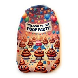 Poop Party Stoma Bag Pouch | Humorous Ostomy Cover for Colostomy, Ileostomy & Urostomy | Soft & Stretchy for Comfort, Discretion & Style