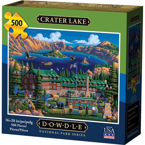 Dowdle Jigsaw Puzzle - Crater Lake National Park - 500 Piece