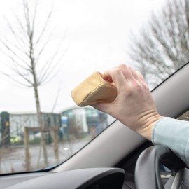 Car Windscreen Window & Home Mirrors Chamois De-Misting Condensation Dehumidifier Wipe Glass Demister Clean Cloth Pad