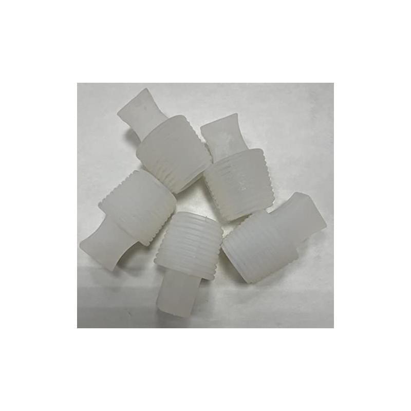 Protection Force リブ付きテーパーインサートプラグストッパー 1-1/16インチ 1-3/32インチ 1-1/8インチ 25.5-28.5mm IDホール スレッドチューブ ボトルオープニング用