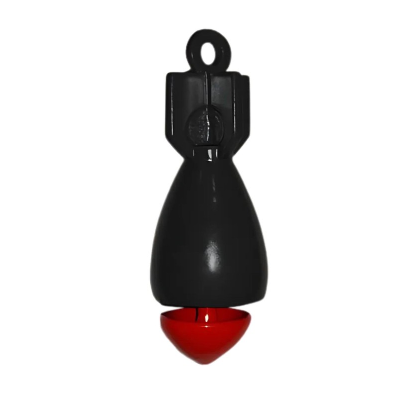 Black DA Bomb Guardian Biker Bell with Hanger