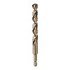 sourcing map 1/4" Hex Shank Drill Bit 3/8" Gold Oxide