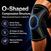 kunli Knee Support Sleeves 2 Pack, Non-Slip, Compression，White：M