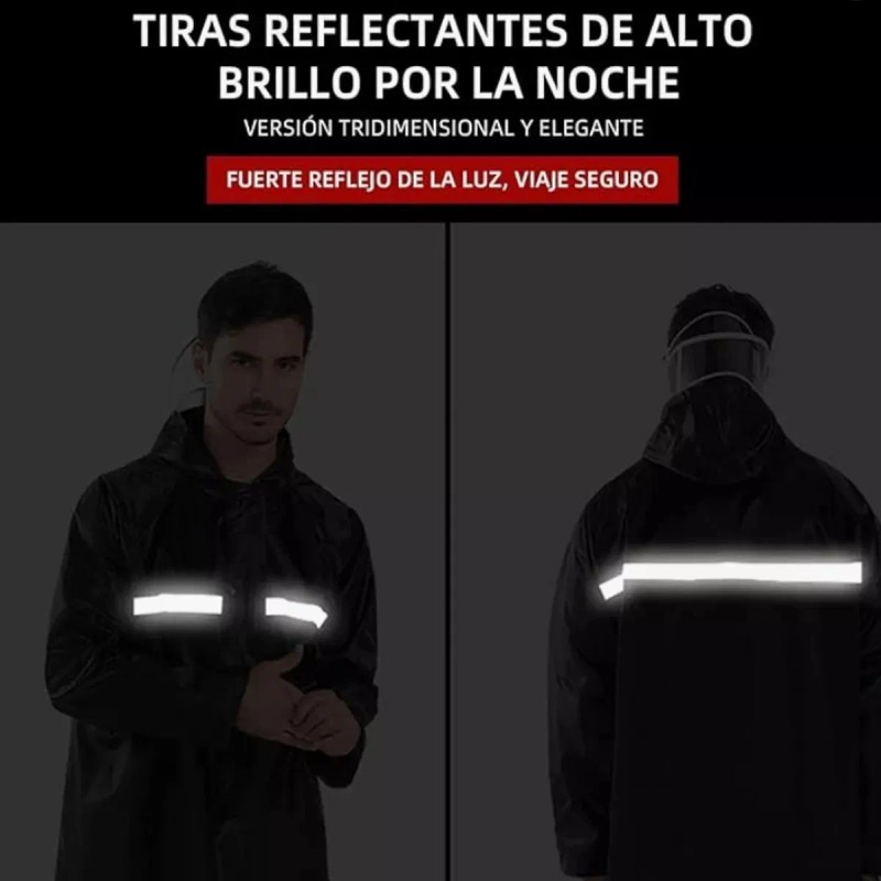 Impermeable De Una Pieza Traje Impermeable Motociclista