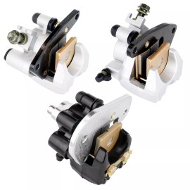 Caltric Front Rear Brake Caliper for Honda TRX400EX TRX400 EX Sportrax 400 2X4 2005-2008