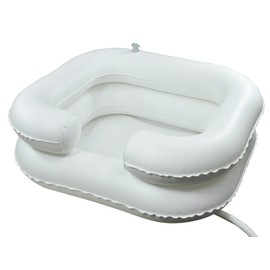 Aidapt Large Portable Deluxe Inflatable Hair Washing Basin Living Aid for Washing Hair in Bed