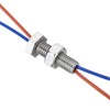 PATIKIL M10x60mm Hollow Outside Hex Screw Set of 2 Cylindrical