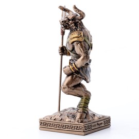 Veronese Design Minotaur Creature of The Labyrinth Resin Hand Painted Miniature Figurine