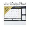 2025 Month to View Desktop Planner Calendar for Home Office