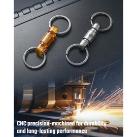 MecArmy CH24 Titanium EDC Keyring Clip