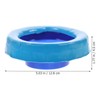 OSALADI Toilet Bowl Seal Bathroom Toilet Bowl Gasket Material Easy
