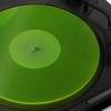 Turntable Mat Record Platter Slipmat: Greenlit Acrylic Record Player Platter