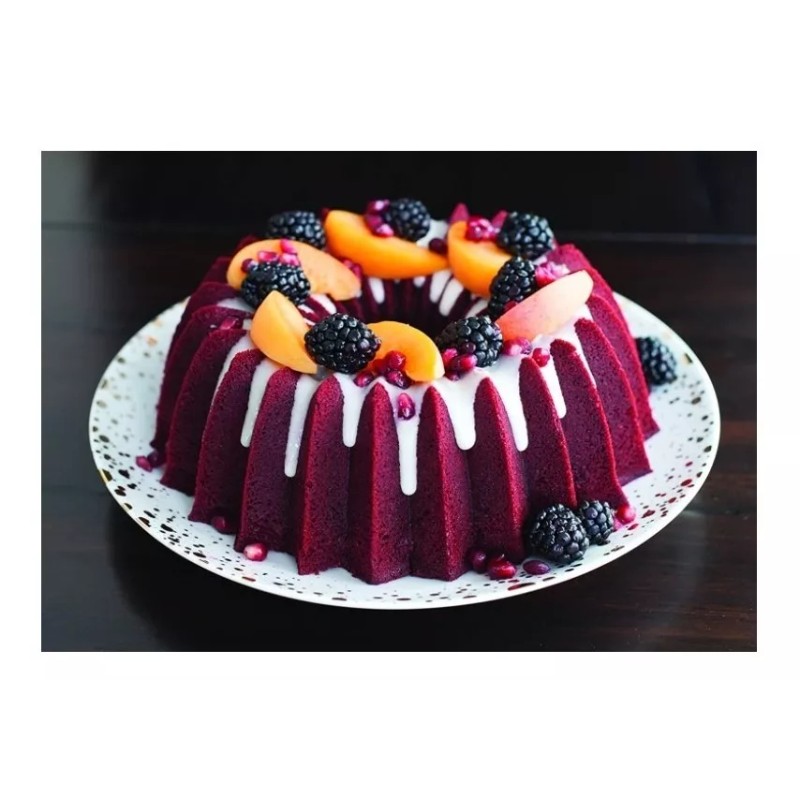 Nordic Ware Molde Para Pan Pastel Gelatina Brillance Nordicware Aluminio