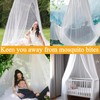 JISRKP Mosquito Net for Bed, White Mosquito Net Travel, Mosquito